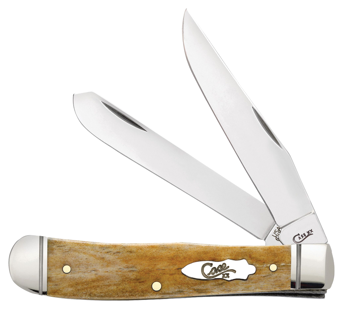 Case Smooth Antique Bone Trapper Pocket Knife