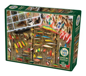 Cobble Hill Fishing Lures 1,000-Piece Jigsaw Puzzle