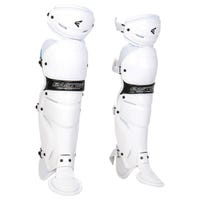 Easton Jen Schroeder The Very Best Adult Fastpitch Leg Guards in White Size Large