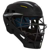 Easton Pro X Adult Baseball Catcher's Helmet in Black/Silver Size Small