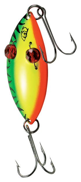 Eppinger Red Eye Wiggler Spoon - 2-1/2 oz. - Firetiger