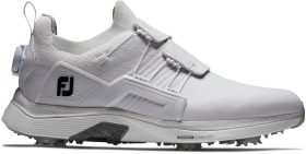FootJoy Men's Hyperflex Carbon Boa Golf Shoes 2023 in White/Grey, Size 7, Medium