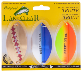 Lake Clear Wabbler Spoon Kit - 3/5 oz.