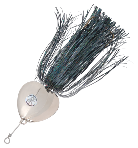 Musky Mayhem Tackle Double Showgirl Spinner - 7-1/2'' - Black/Nickel