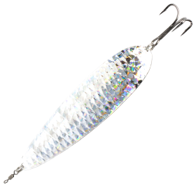 Nichols Lures Ben Parker Striper Edition Magnum Spoon - 8" - Shattered Glass Silver