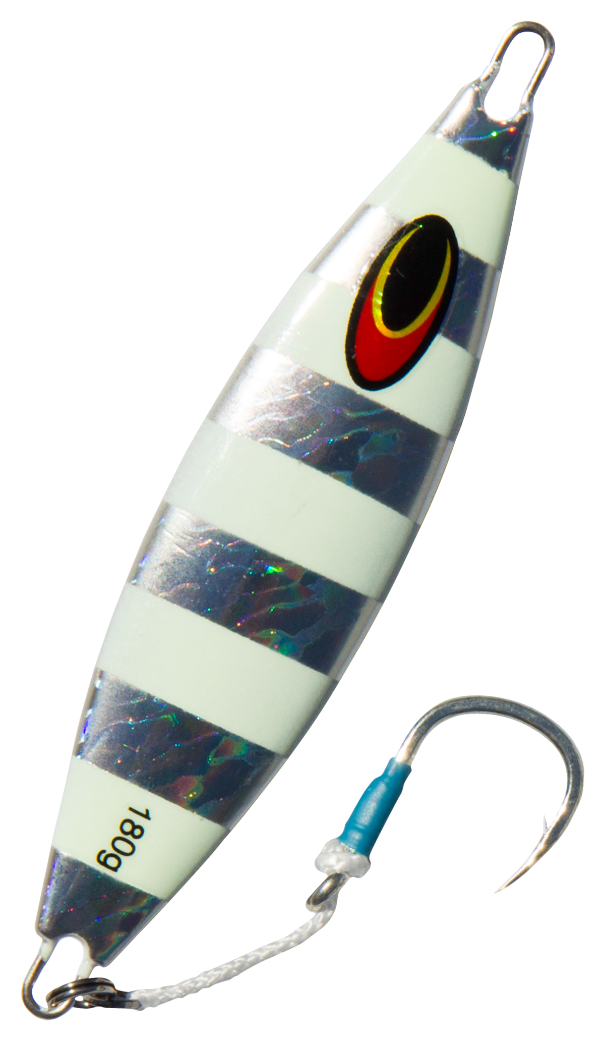 Nomad Design Buffalo Jig - 11 oz. - Silver Glow Stripe