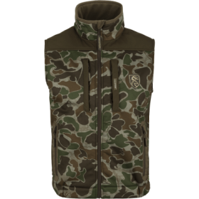Non-Typical by Drake Standstill Windproof Vest With Agion Active XL for Men - Old School Green - S
