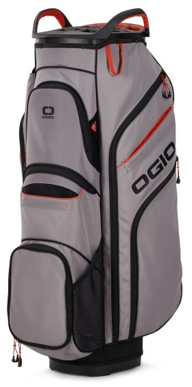 OGIO Woode 15 Golf Cart Bag, Polyester/Rayon in Grey