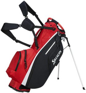 Srixon Premium Stand Bag 2023 in Red/Black