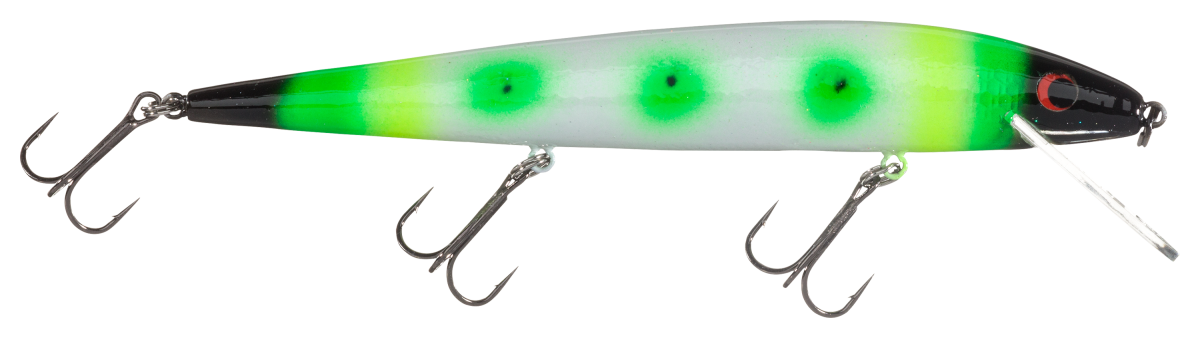 Warrior Lures Custom Painted Smithwick Perfect 10 Rogue - 5-1/2" - Green Jeans