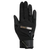 Warstic IK3 Adult Baseball Batting Gloves in Black Size Medium