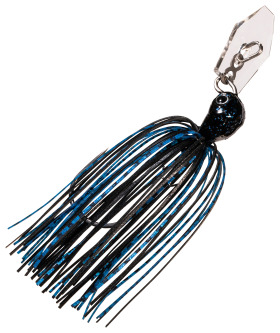 Z-Man Chatterbait Jack Hammer StealthBlade Jig - 1/2 oz. - Black Blue