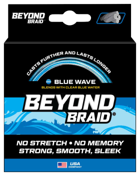 Beyond Braid Braided Fishing Line - Blue Wave - 2000 Yards - 100 lb.