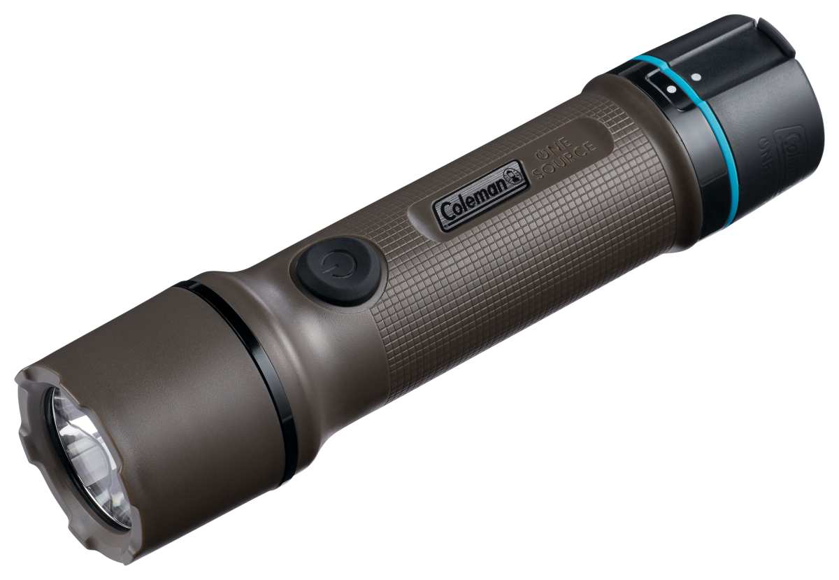 Coleman OneSource LED Flashlight and Rechargeable Lithium-Ion Battery - 600 Lumens