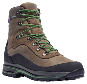 Danner Crag Rat USA GORE-TEX Hiking Boots for Men - Brown/Green - 8W