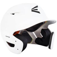 Easton Pro Max Senior Batting Helmet w/ Jaw Guard in White Size Medium/Large