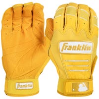 Franklin CFX Pro Men's Batting Gloves - 2023 Model in Yellow Size Large