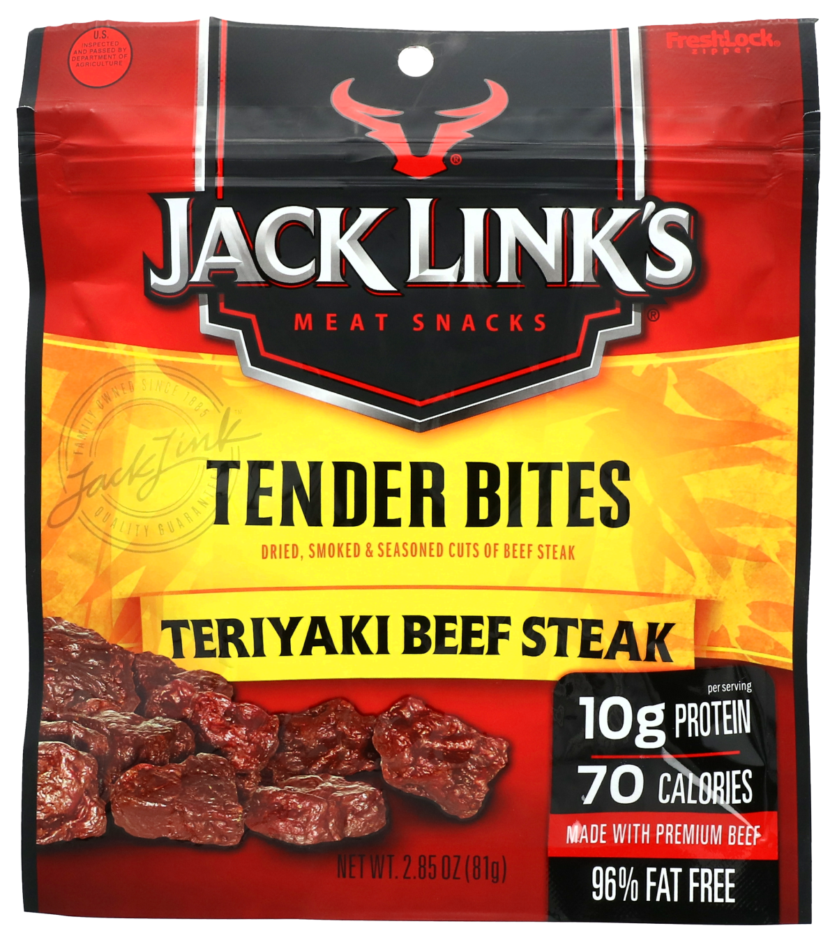 Jack Link's Teriyaki Beef Tender Bites - 2.85 oz