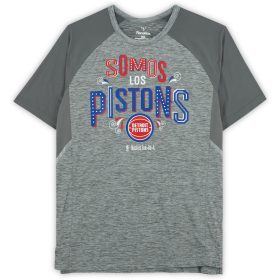 Jalen Duren Detroit Pistons Player-Worn Gray Los Pistons Short Sleeve Shirt from the 2022-23 NBA Season