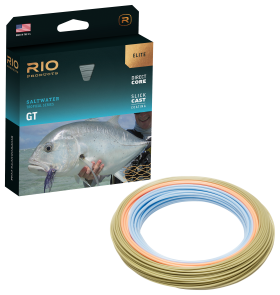 RIO Elite GT Fly Line - Blue/Orange/Sea Grass - 10 Line Weight