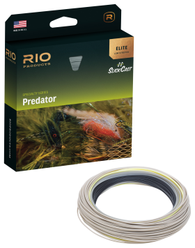 RIO Elite Predator Fly Line - Black/Gray/Yellow/Beige - 11