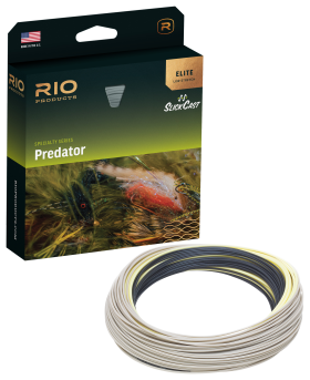 RIO Elite Predator Fly Line - Black/Yellow/Beige - 9