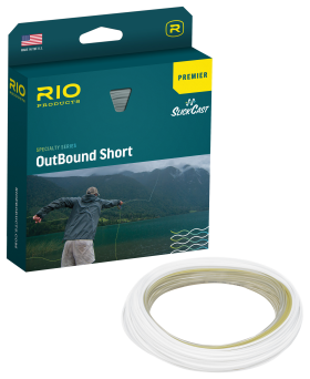 RIO OutBound Short Fly Line - Clear/Moss/Ivory - 9