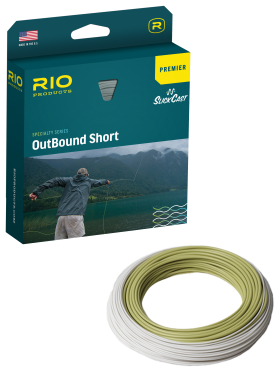 RIO OutBound Short Fly Line - Moss/Ivory - 7