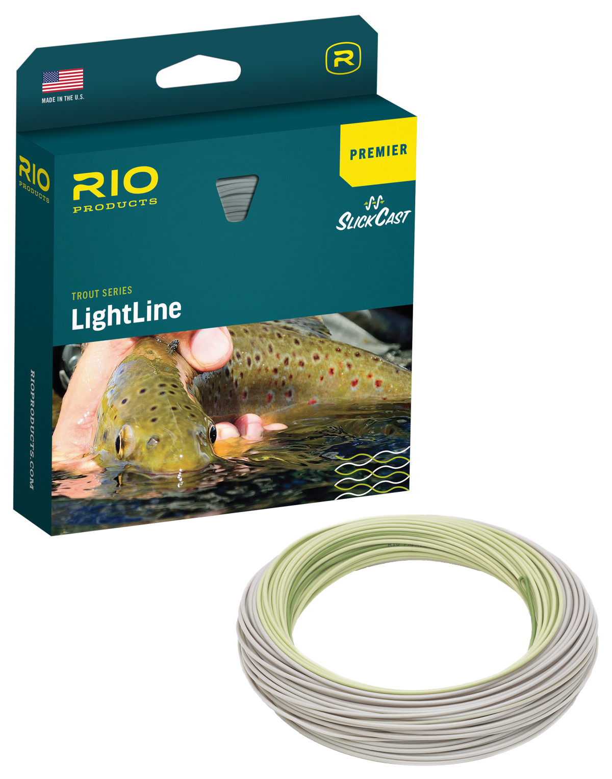 RIO Premier LightLine Double Taper Fly Line - 70' - 0