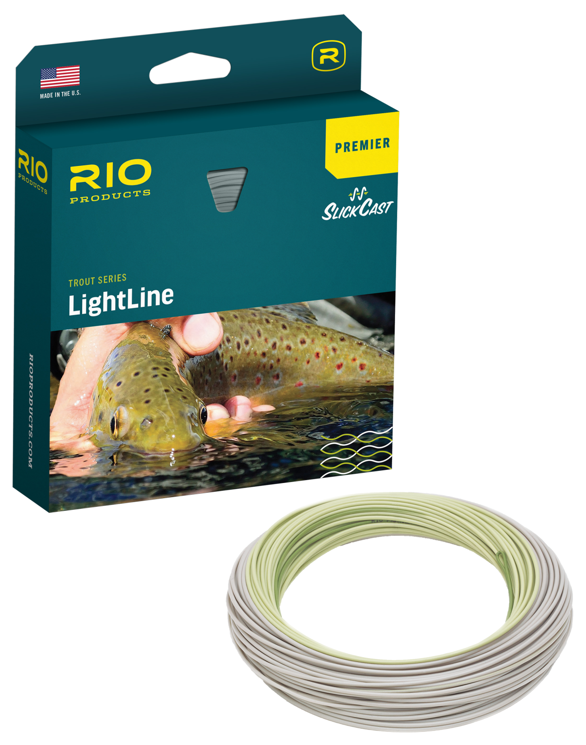 RIO Premier LightLine Double Taper Fly Line - 70' - 00