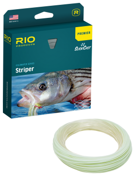 RIO Premier Striper Fly Line - Clear/Lumalux Green - 10