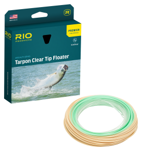 Rio Premier Tarpon Clear-Tip Floater Fly Line - Clear/Seafoam/Sand - Line Weight 10