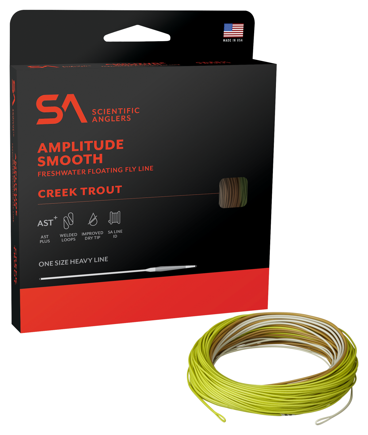 Scientific Anglers Amplitude Smooth Creek Trout Fly Line