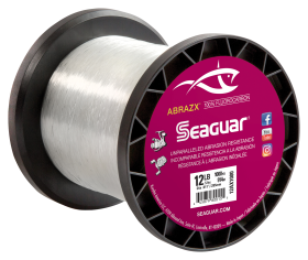 Seaguar AbrazX Fluorocarbon Fishing Line 1000 Yards - 8 lb.