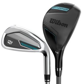 Wilson Women's Lady Dynapower Combo Iron Graphite 7 Piece | Right | Size 5h,6h,7-Pw,Gw