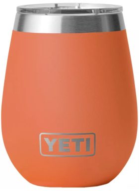 Yeti Coolers Yeti Rambler 10 Oz Wine Tumbler in Desert Clay, Size 4 1/2" x 3 1/2"