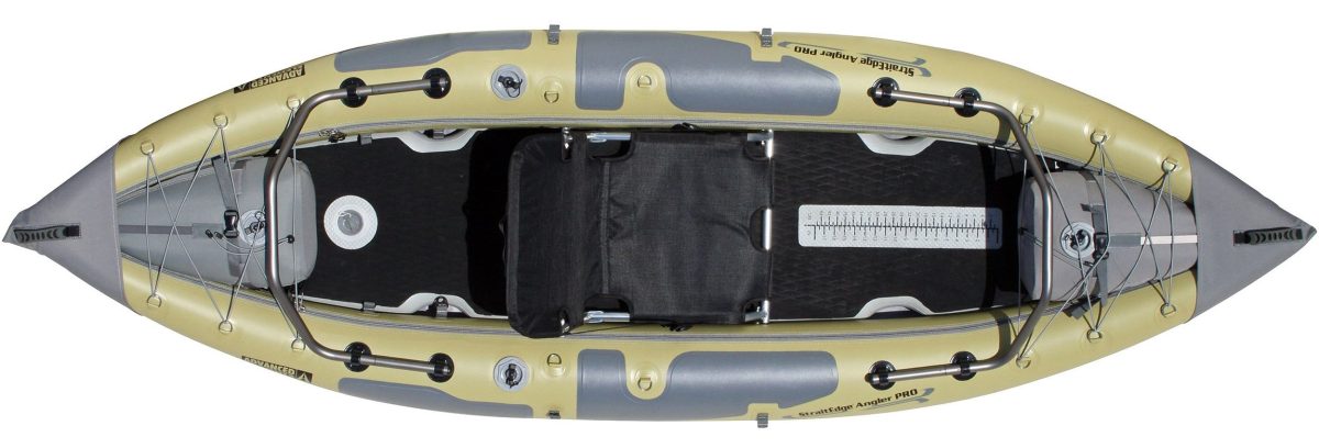Advanced Elements StraitEdge Angler PRO Inflatable Kayak with Pump