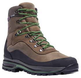 Danner Crag Rat USA GORE-TEX Hiking Boots for Men - Brown/Green - 11.5W