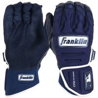 Franklin CFX PRT Series Men's Batting Gloves in Blue Size Large