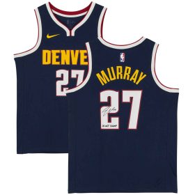 Jamal Murray Denver Nuggets 2023 Western Conference Champions Autographed Nike Icon Swingman Jersey with "23 WCF Champ" Inscription