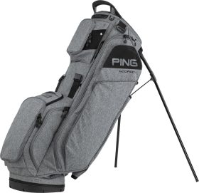 PING Hoofer 14 Stand Bag 2023 in Heathered Grey/Black