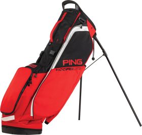 PING Hoofer Lite Stand Bag 2023 in Red/Black/White