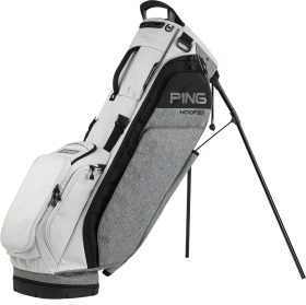 PING Hoofer Stand Bag 2023 in Heathered Grey/Platinum Black