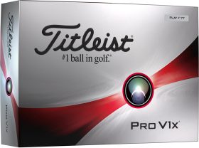 Titleist Pro V1X Golf Balls 2023 in White