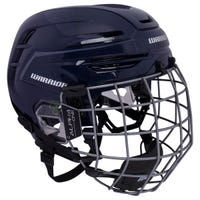 Warrior Alpha One Hockey Helmet Combo in Navy