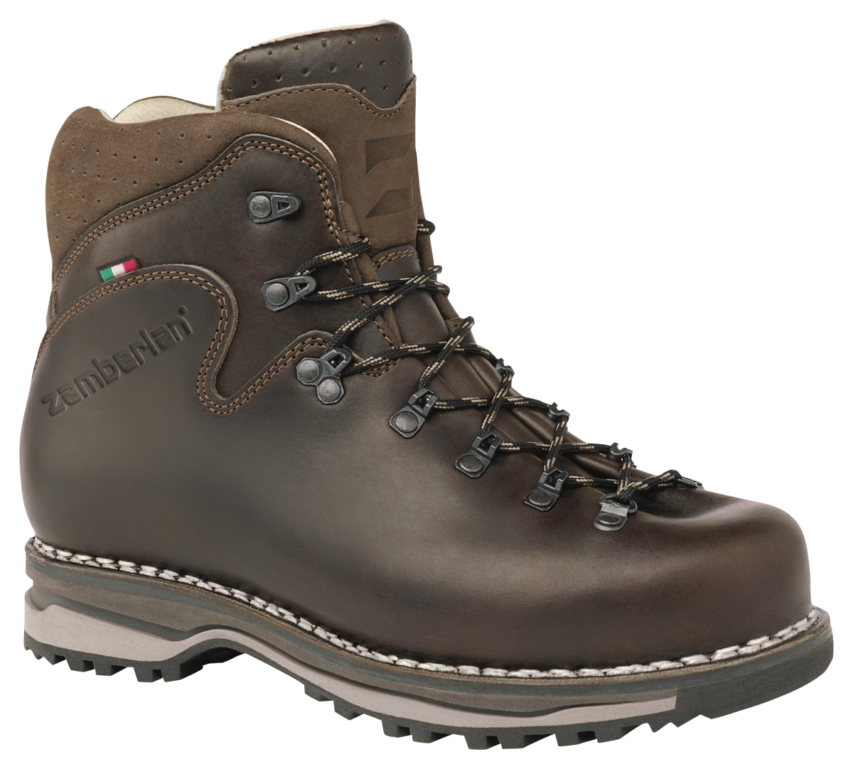Zamberlan Latemar NW Hiking Boots for Men - Waxed Dark Brown - 10.5M