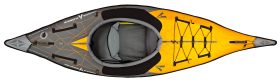 Advanced Elements AdvancedFrame Elite SE Inflatable Kayak in Orange with Pump