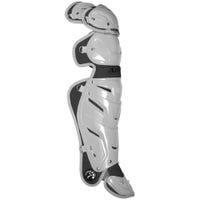 All-Star All Star System 7 Adult Leg Guards in Silver/Black