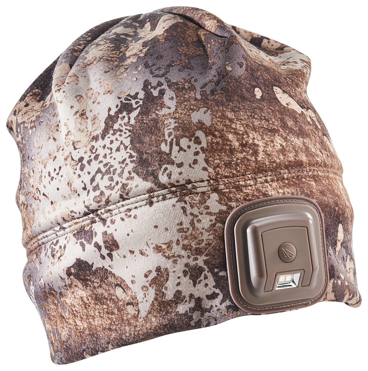 Cabela's Headlamp in a Hat 3.5 Rechargeable Lighted Beanie - TrueTimber Prairie