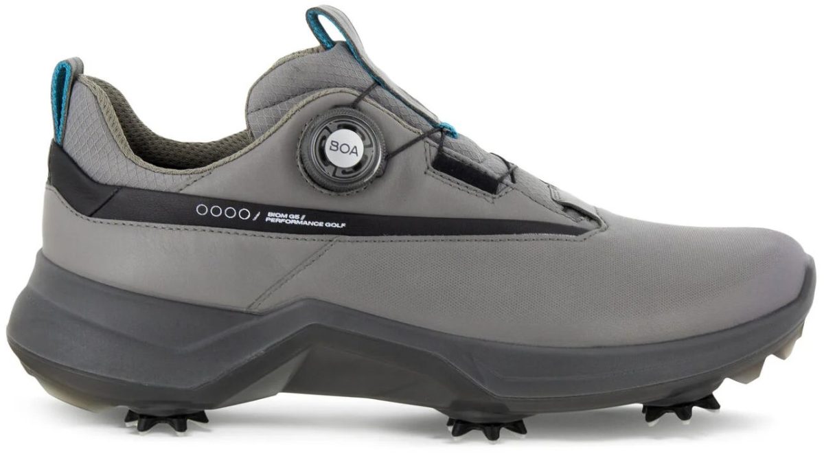 Ecco Men's Biom G5 Boa Golf Shoes in Steel/Black, Size 45 (US 11-11.5)